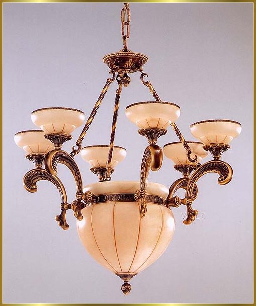 Alabaster Chandeliers Model: RL 1571-82